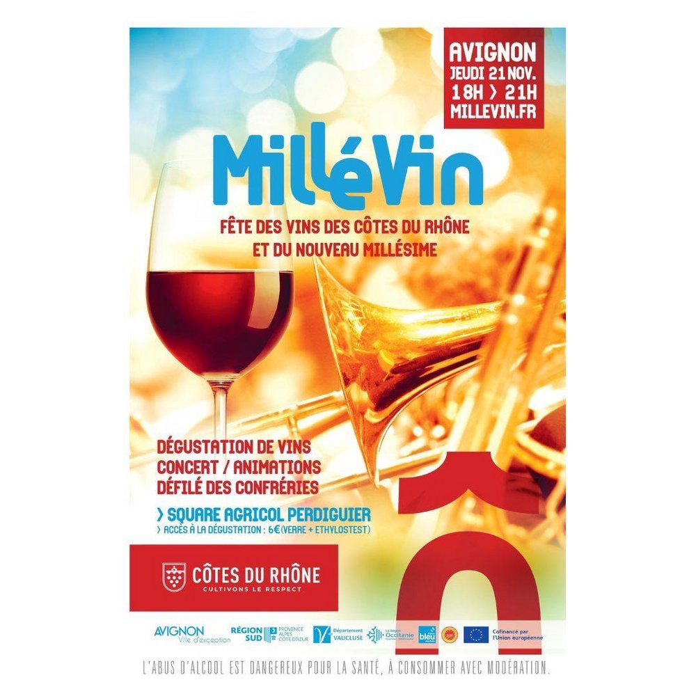 Millévin 2024, fête des Côtes du Rhône et du nouveau millésime