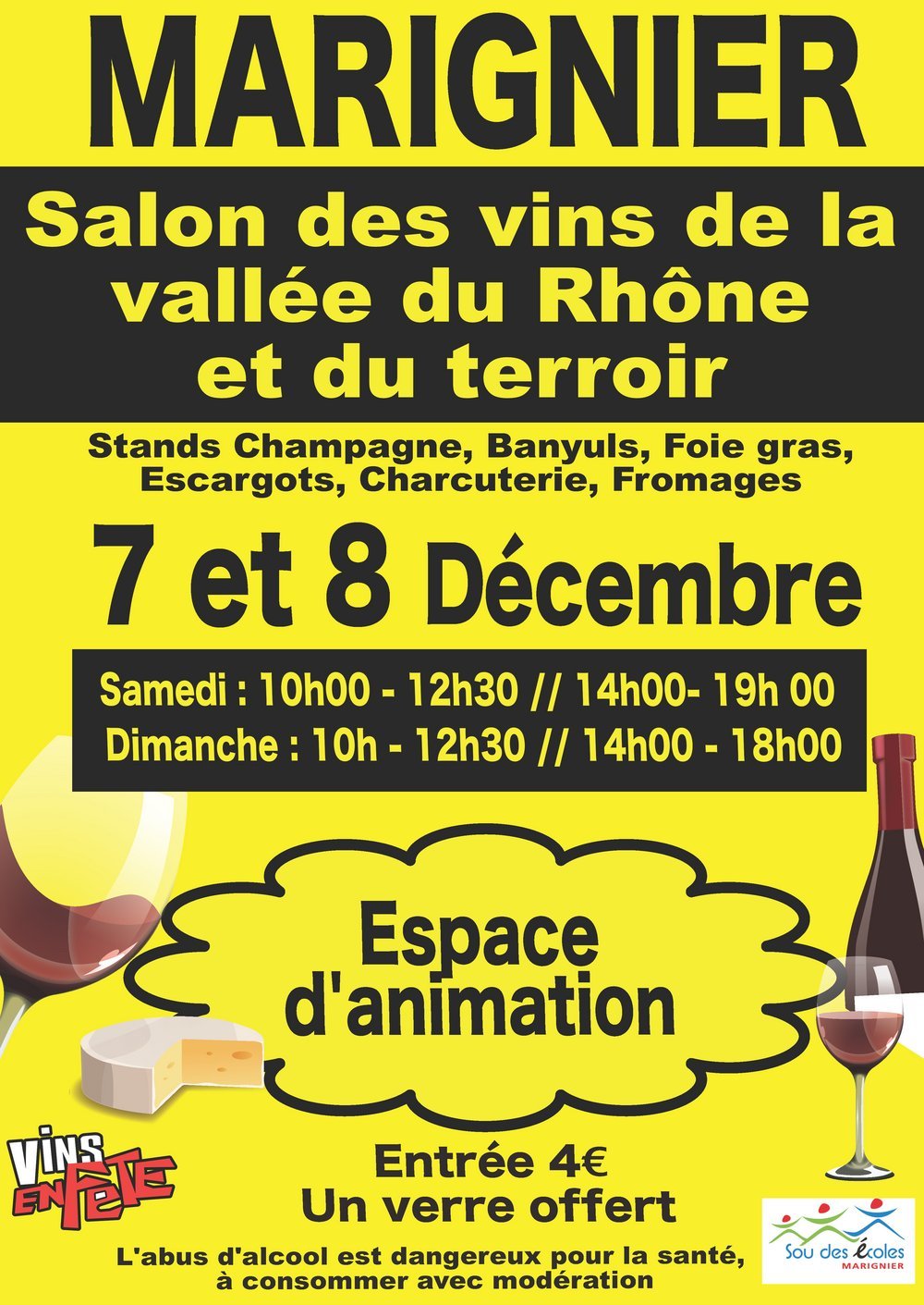 Salon des vins de la Vallée du Rhône de Marignier 2024